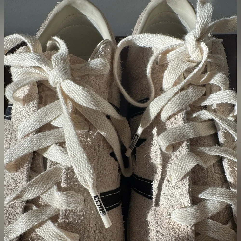 Converse One Star limited white suede black star Retro style Sneaker Sz 9 - Picture 5 of 5